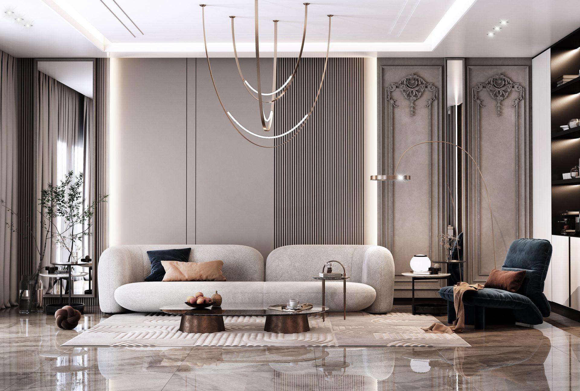 Luxury interior by Al Fayrouz